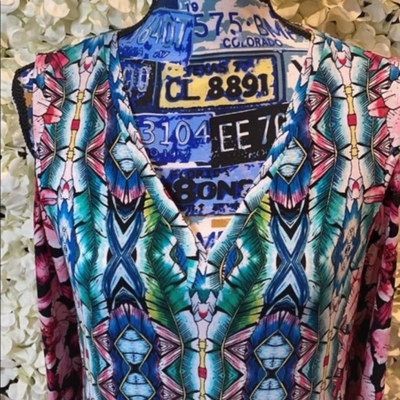 Nicole by Nicole Miller Open Shoulder Dress – Size Small (S) - Picture 5 of 15